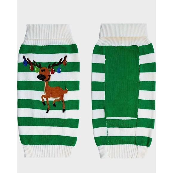 NWT DELIFUR HOLIDAY DOG SWEATER - Picture 3 of 6